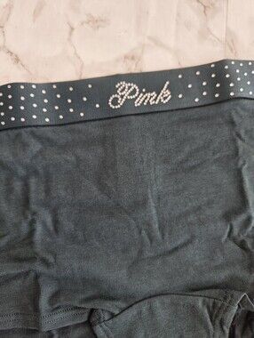 Victoria's Secret Logo Cotton Boyshort Panties XL NWT